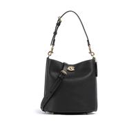 Coach Willow Soft 19 Sac fourre-tout noir, femme