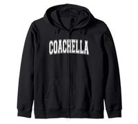 Coachella CA California USA Vintage Sport Varsity Style Sweat à Capuche