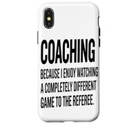 Coacher Parce Que J'aime Regarder Un Passionné De Coaching Coque pour iPhone X/XS