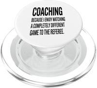 Coacher Parce Que J'aime Regarder Un Passionné De Coaching PopSockets PopGrip pour MagSafe