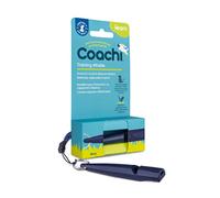 Coachi Training Whistle, idéal pour Le Dressage à l’obéissance et Le Rappel, Son Clair et Puissant, léger et Compact, Cordon réfléchissant réglable, Convient au Dressage des Chiots et des Chiens.