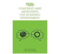 Coaching And Mentoring For Academic Development