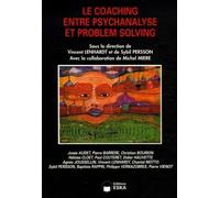 Coaching entre psychanalyse et problem s - EDITIONS ESKA - Eska - broché - Etude