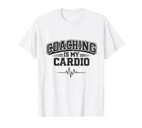 Coaching is My Cardio Funny Coach Cadeau de Fin de Saison T-Shirt