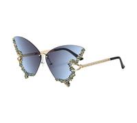 COACOM 1 Morceau De Lunettes De Soleil De Coiffage, Strass, Lunettes De Soleil À La Mode, Lunettes De Soleil Élées, Lunettes De Soleil Dames.