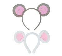 COACOM 2 Pièces De Bande De Souris, Bandeau Créatif Et Amusant, Accessoires De Rôle, Accessoires De Costumes De Souris, Accessoires De Performance De Scène.