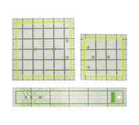 COACOM 3 Pièces Roule De Couture, Règle De Tailleur en Acrylique, Accessoires De Couture De Bricolage, Outils De Couture, Outils De Mesure De La Couture.