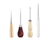 COACOM 4 Outils en Cuir, Puncher De Trous, Outils De Couture, Accessoires en Cuir Bricolage, Fournitures De Couture Et De Réparation en Cuir.