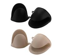 COACOM 4 Pièces Clips D'Isolation Thermique en Silicone, Accessoires De Cuisson, Outils De Cuisine, Mini S De Four, S À Haute Température.