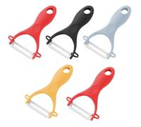 COACOM 5 Morceaux D'Évelants en Céramique, Pelures De Fruits, Plan De Berger Simple, Restes De Pommes De Terre, Outils De Cuisine.