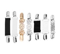 COACOM Clip Écharpe en 5 Parties Et Clip De Cardigan en 2 Parties, Clip Vintage-Métal-Shalle, Clip De Correction De Vêtements, Accessoires pour Décoration De Vêtements.