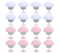 COACOM Lot de 12 pinces à couette, en forme de champignon, qui peuvent être utilisées pour fixer les pinces à couette, les ciseaux de fixation pour courtepointe, pour fixer la position des couettes et