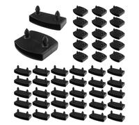 COACOM Lot de 45 Capuchons d'Inclinaison en Plastique, Support et Cadre Latéral Moyen, Accessoires pour Lit Simple, Double (Diamètre Intérieur 10 x)