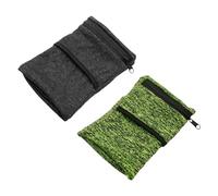 COACOM Sac À Poignet Stretch 2 Pièces, Sac De Poignet De Sport, Sac De Poignet Portable, Sac De Poignet Léger Et Respirant pour La Course, Le Vélo Et Le Yoga.