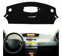 COAECJ Couverture de Tableau de Bord de Voiture pour Citroen C4 MK1 2004 2005 2006 2007 2008 2009 2010, Flanelle Tapis de Tableau de Bord Antidérapant Pad Protection Intérieure Accessoires,LHD