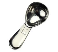 CoaGu Cuillères doseuses, manche court en acier inoxydable 18/8, Coffret cadeau, 15 ml ou 30 ml, pour pâtisserie, café ou mesures