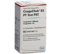 COAGUCHEK® XS PT test PST Bande(S) De Test 24 pc(s)