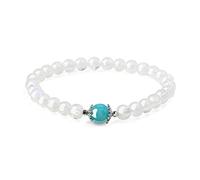 COAI Bracelet Perle Pierre de Lune Amazonite Femme