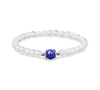 COAI Bracelet Perle Pierre de Lune Lapis Lazuli Femme