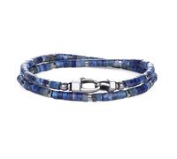 COAI Bracelet Pierre Naturelle Homme, Bracelet Lapis Lazuli Homme, 35cm