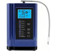 COAKUE Ioniseur d'eau alcaline, Machine à Eau hydrogénée, purificateur d'eau avec autonettoyage et Commande vocale Intelligente, 7 réglages d'eau, capacité de Filtration de 8 000 litres. Blue