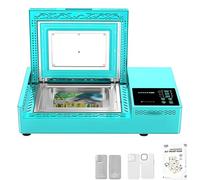 COAKUE Machine de Transfert Thermique pour Coques de téléphone Portable, imprimante à Sublimation Thermique Rapide 180 °C, Presse à Chaud 3D par Sublimation avec 20 Coques OnlyMachine-100PCS