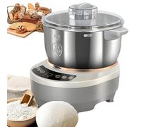 COAKUE Pétrin électrique 5L/7L avec Fonction Fermentation, minuterie par Micro-Ordinateur et Commandes tactiles pour Pain, Pizza, crêpes, pâte à raviolis et levain. 5L