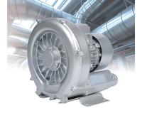 COAKUE Souffleur régénératif 120 W-1100 W, Pompe à Vide Industrielle Haute Pression pour soufflage ou Aspiration d'air, souffleur Vortex d'aération des eaux usées, Faible Bruit 550W/0.74HP