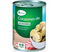 Coaliment Corazones de Alcachofa Entiers, Calibre 6/8, Pack de 3 Boîtes de 240g Poids Égoutté