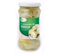 Coaliment Cœurs d'Artichauts Entiers 8/12, Pack de 3 Bocaux de 165g Poids Égoutté, pour Salades