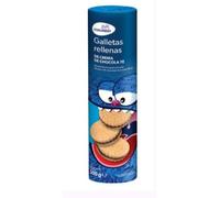 Coaliment Galletas Rellenas de Crema de Chocolate, Pack de 3 Paquets de 500g, Format Familial