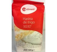 Coaliment Harina de Trigo Farine de Blé Type 55, Farine de Blé Tout Usage, 500g, Sans Pesticides, Forme Poudre