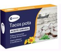 Coaliment Morceaux d'Encornet à l'Huile de Tournesol, Calmar pour Salades, Pack de 3 Boîtes de 72g