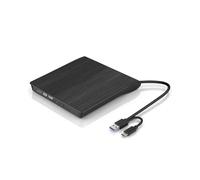 coalwop Lecteur CD/DVD Externe avec USB 3.0 Type-C Graveur DVD Externe CD DVD +/-RW Lecteur Portable pour PC, Laptop, Desktops Plug and Play pour Windows 11/10/8/7/XP/Vista/Linux/Mac OS
