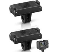 coalwop Lot de 2 Supports Magnétiques Rapides pour DJI Action 5 Pro/4/3 Montage Magnétique à Double Griffe Osmo Action 5 Pro Accessoires pour Trépied Selfie Vlogging
