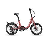 COAST JIFO light 7S | 20 pouces | 7 vitesses | Vélo pliant E |Vélo pliant électrique| Vélo pliant compact Rose | Léger & flexible | Vélo pliant