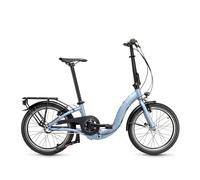 COAST LOWTIDE NO. 01 3S - |Vélo pliable | 20 pouces | 14,9 KG | 3 vitesses | Blue Vélo pliable | Léger & Compact | Vélo pliable