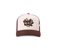 Coastal Casquette 'HFT Baby Wave' crème / marron / lie de vin, Taille 55-60