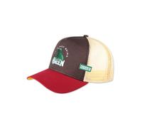 Coastal Casquette 'HFT Easy Green' marron / jaune / vert foncé / rouge foncé, Taille 55-60