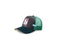 Coastal Casquette 'HFT Go Left' gris foncé / vert / vert foncé / blanc cassé, Taille 55-60
