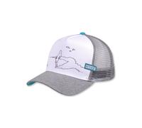 Coastal Casquette 'HFT Rider' turquoise / gris / blanc, Taille 55-60