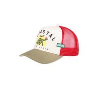 Coastal Casquette 'HFT Support Slow' kaki / rouge / noir / blanc, Taille 55-60