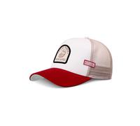 Coastal Casquette 'High Lines' beige / rouge carmin / noir / blanc cassé, Taille 55-60