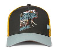 Coastal Casquette Trucker Chill Out Olive/Turquoise Mesh Pour Surfen Snapback