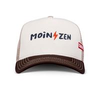 Coastal Casquette Trucker HFT Moinzen Maille Blanc/Marron/Sable Snapback
