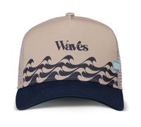 Coastal Hft Camionneur Casquette Bauhaus-Wave Sable / Bleu Marine Baseball