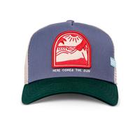 Coastal Hft Camionneur Casquette Comes The Sun Bluegrey / Vert Chapeau de Maille