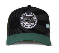 Coastal Hft Camionneur Casquette Nijima Île Noir Chapeau de Maille Surf Plage