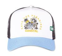 Coastal Hft Camionneur Casquette Paradises Blanc de Baseball Meshkappe Classique