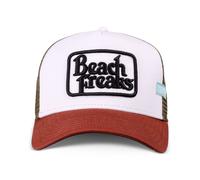 Coastal Hft Camionneur Casquette Plage Freaks Blanc / Vin Chapeau de Maille Surf